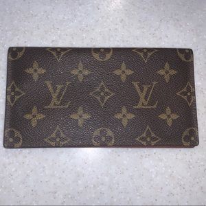 Louis Vuitton Monogram Checkbook/Address Book